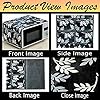 KANUSHI Industries® Microwave Oven Top Cover with 4 Utility Pockets
