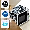 KANUSHI Industries® Microwave Oven Top Cover with 4 Utility Pockets