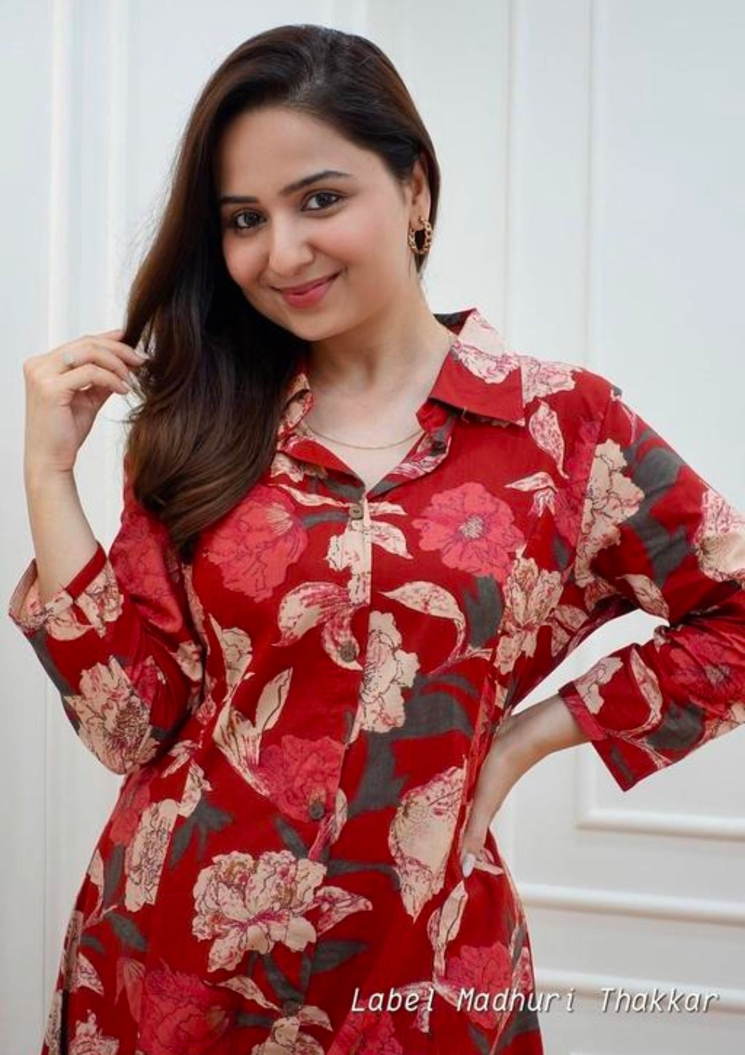 GRECIILOOKS Women Co Ord Set for Women | Co Ord Set for Women Stylish | Kurta Set for Women | Kurta Set | Ethnic Co Ord Set for Women | 3/4 Sleeve Women Co-ord set