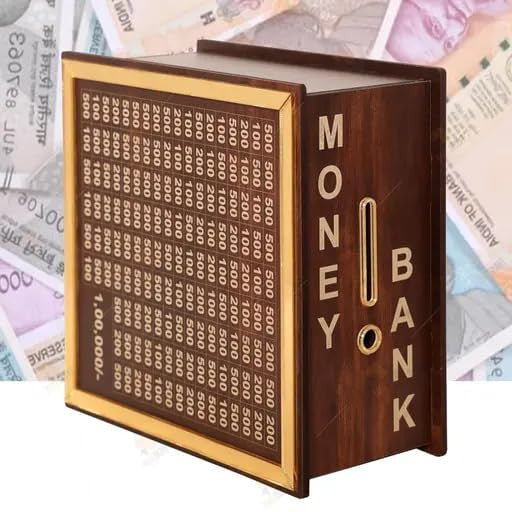 Piggy Bank for Kids & Adults, Savings One Lakh Challenge Box