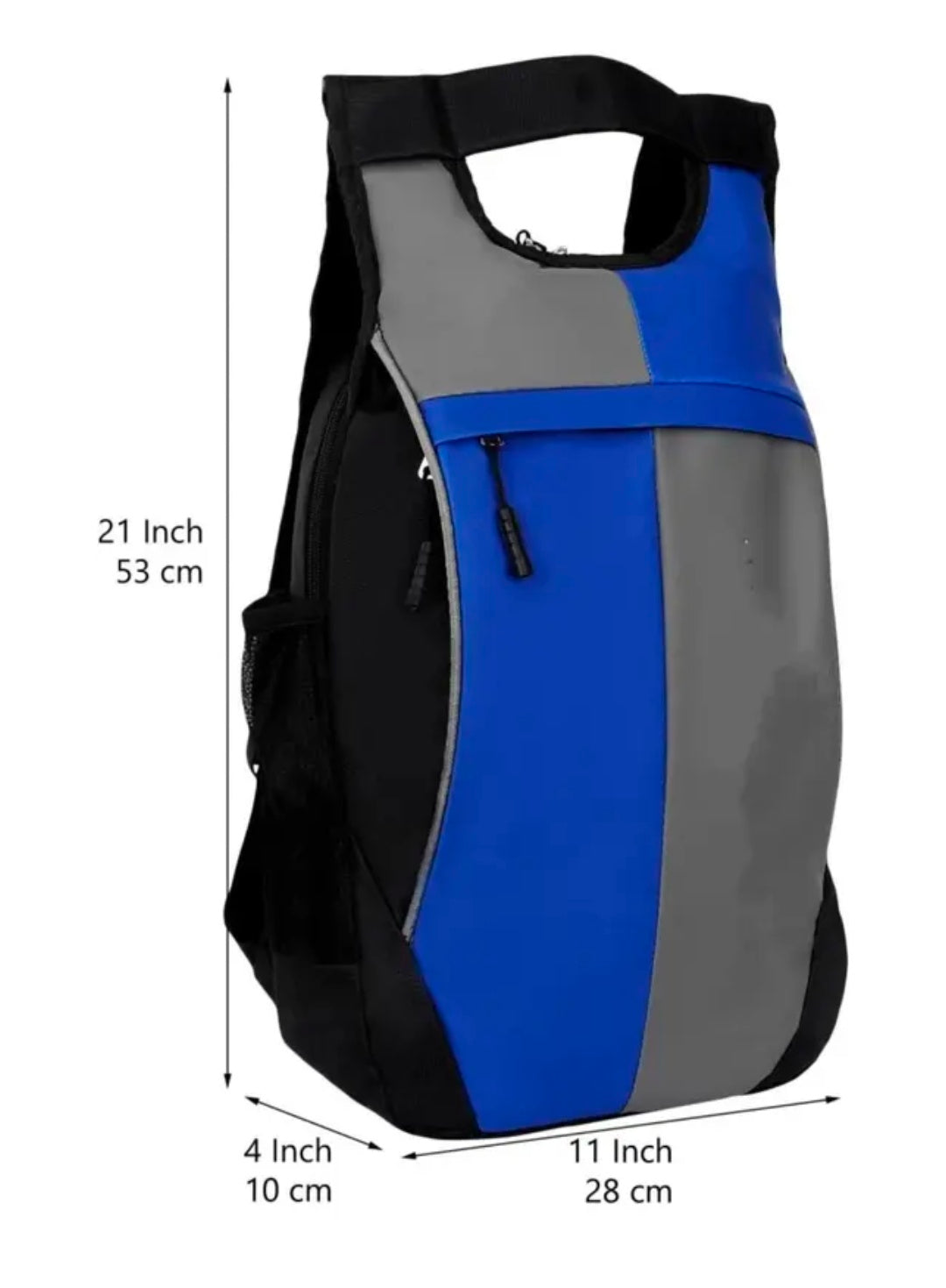 Medium 25 L Laptop Backpack Light Weight High Quality Backpack For School College And Office (Blue, Grey)