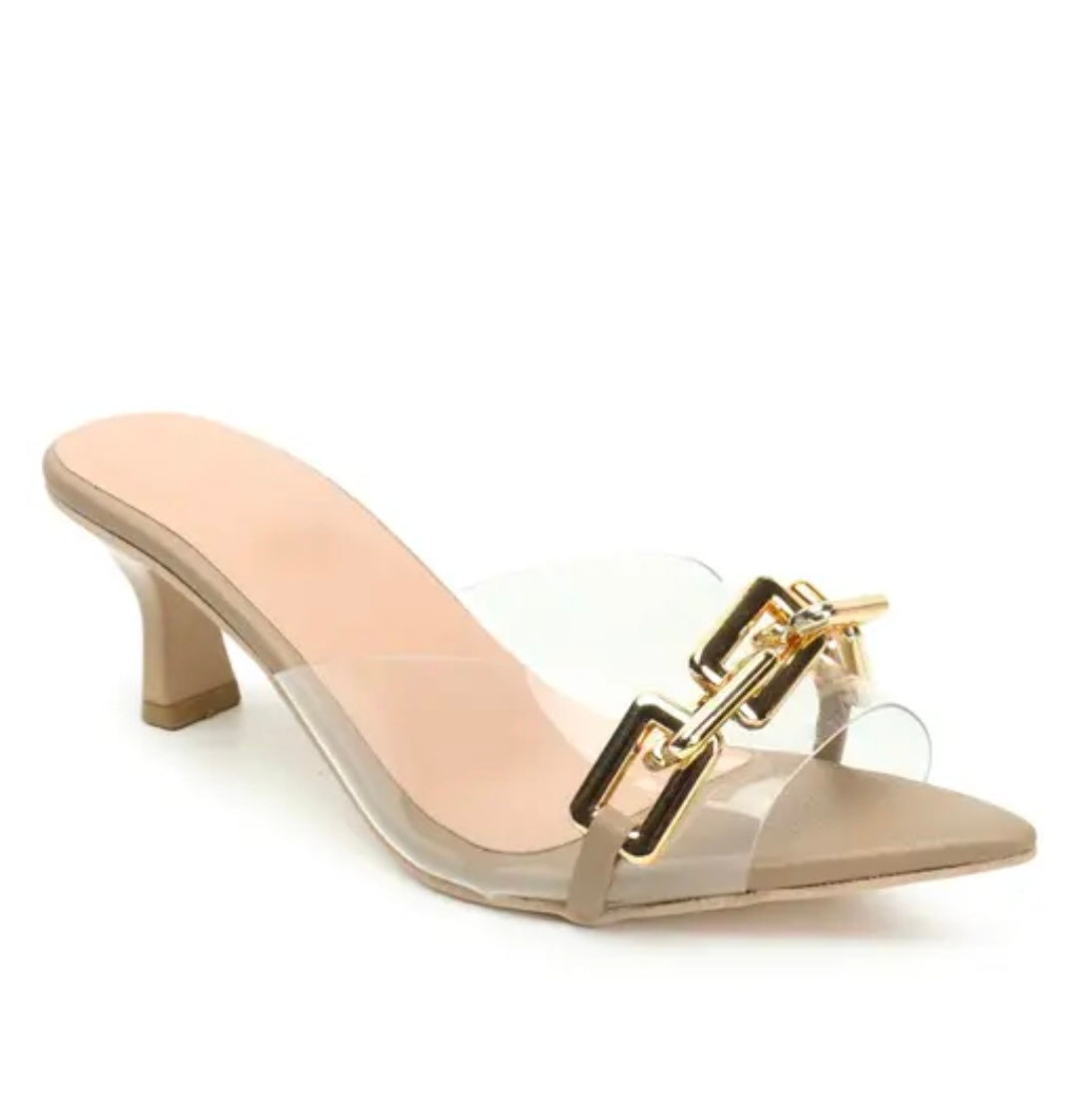 New Stylish Beige Heels