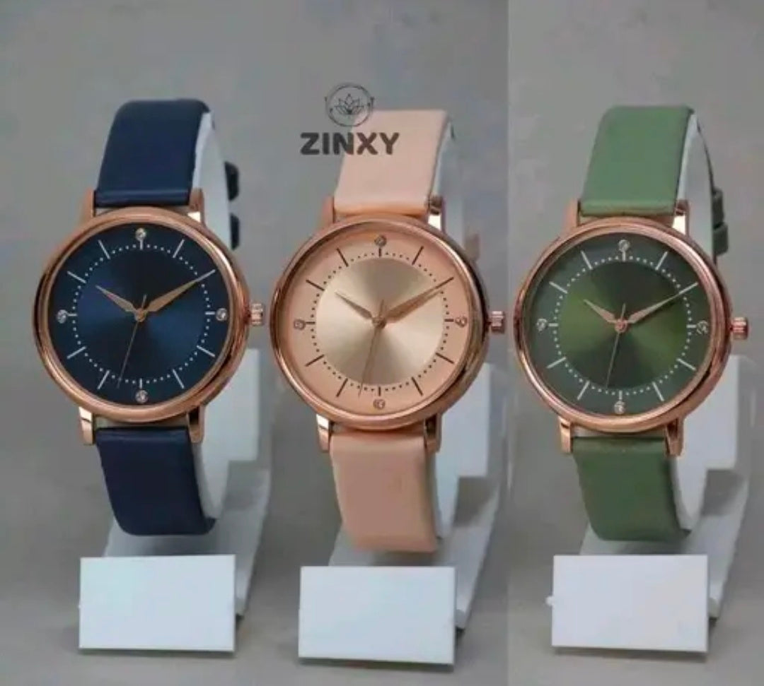 Analog 3 Different Color Royal Dial Watch for Womens and Girls Single and Combo Watches for Women and Girl Pack of 3