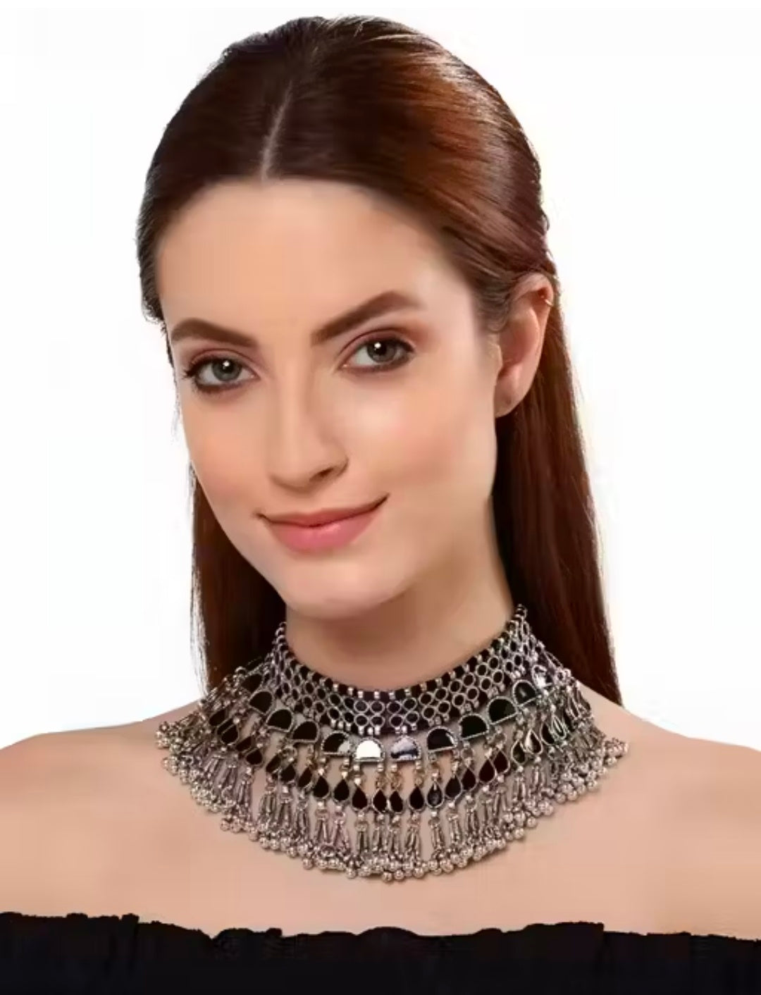 Oxicraft black oxidized jewellery set