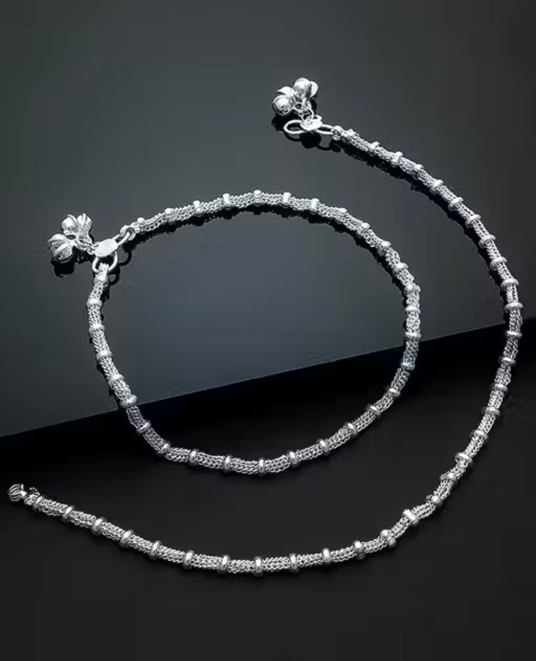 SILVER PAYAL ANKLET chain payal sakla regular daily use payal