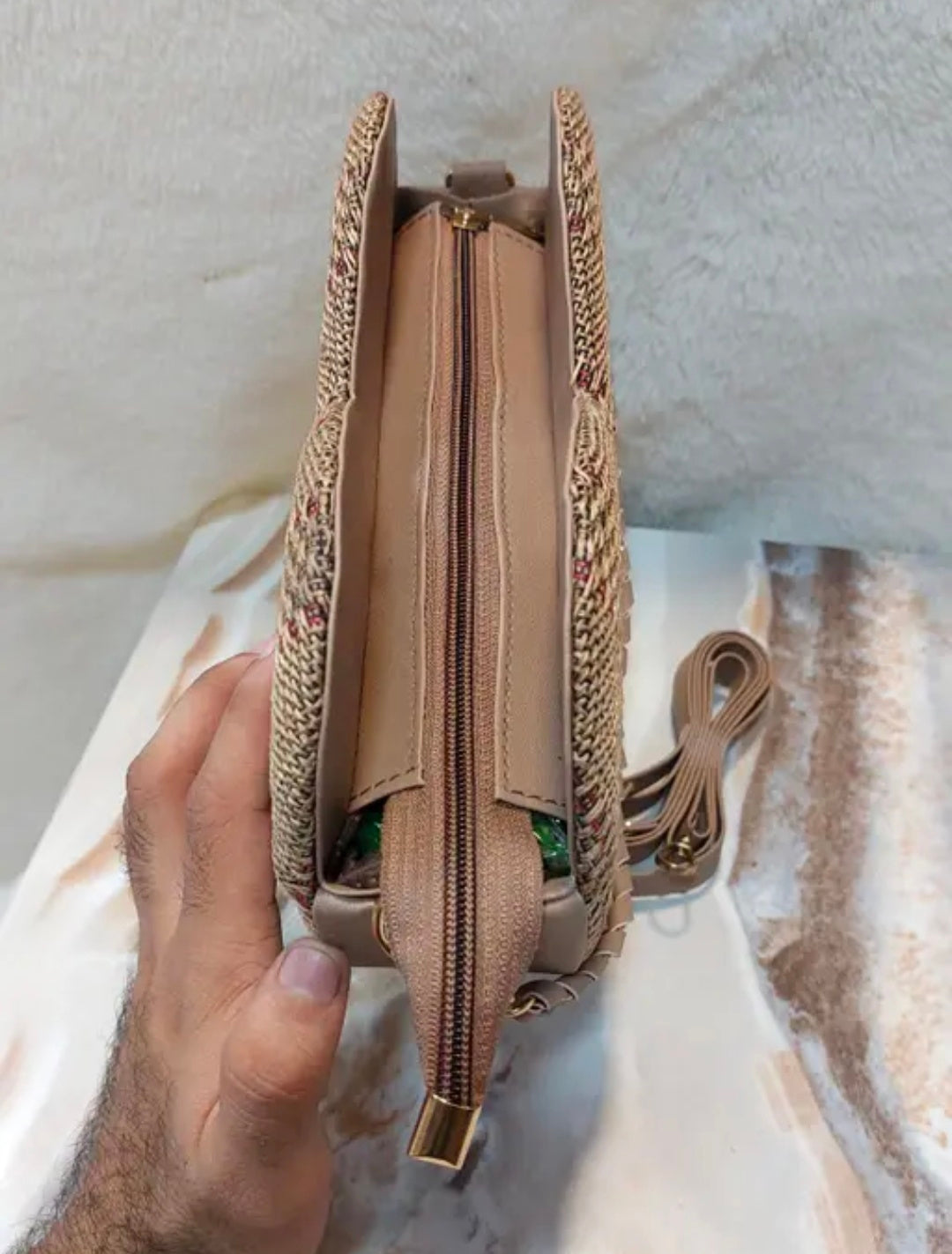 Heart Shaped Sling Bag For Women & Girls With Shoulder Belt