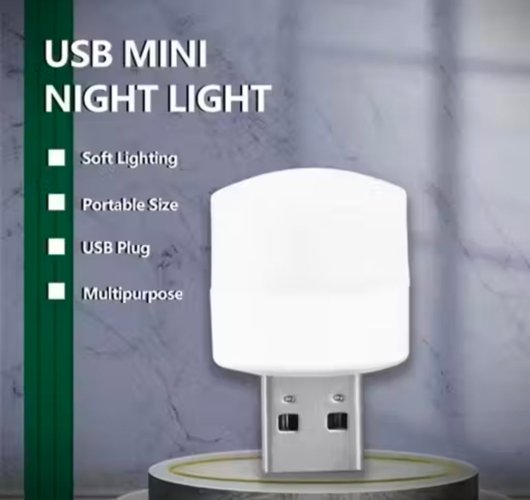 lnnovative USB Mini Night light Bulb Pack Of 4