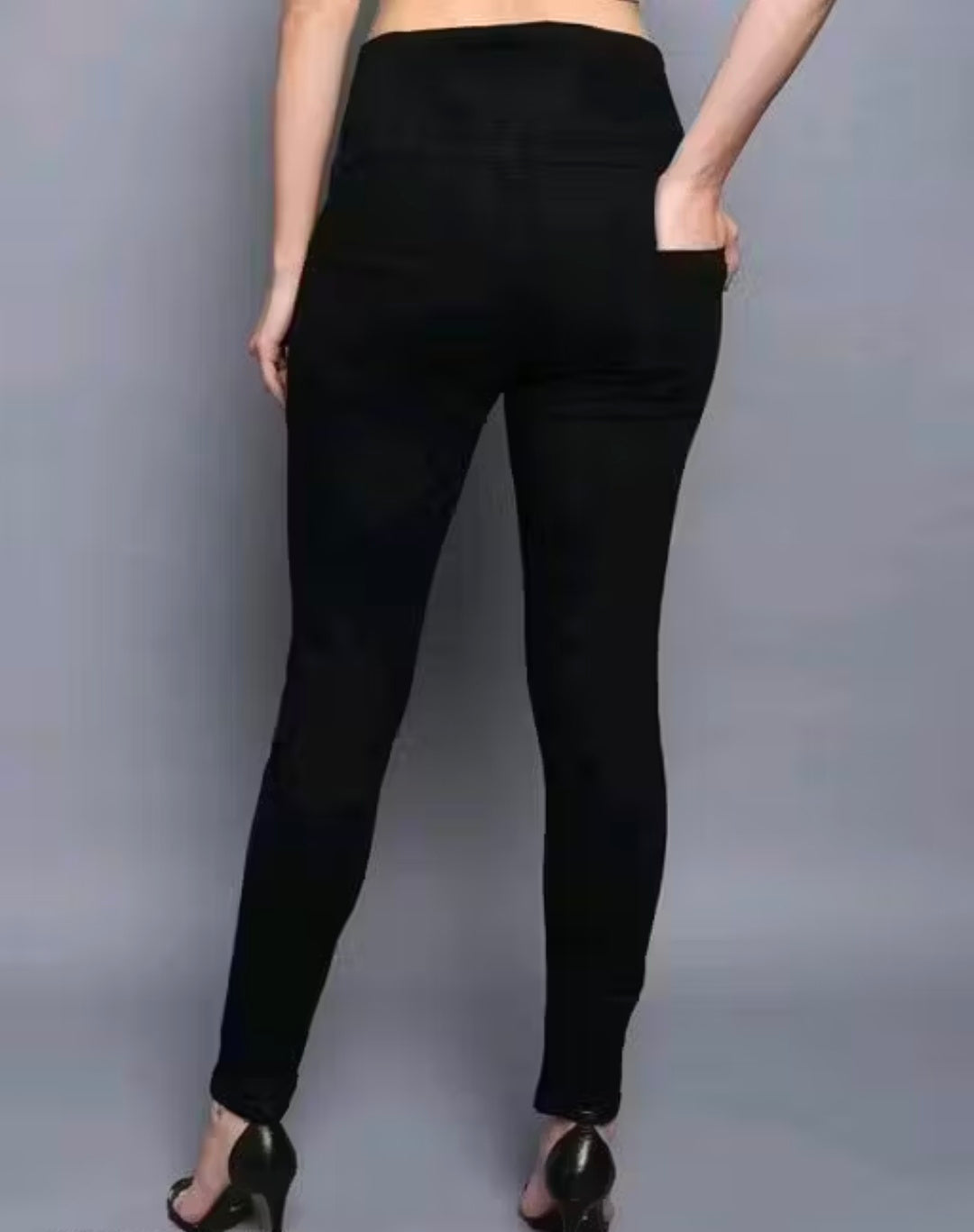 HOOZ BERRY WOMEN BLACK JEANS