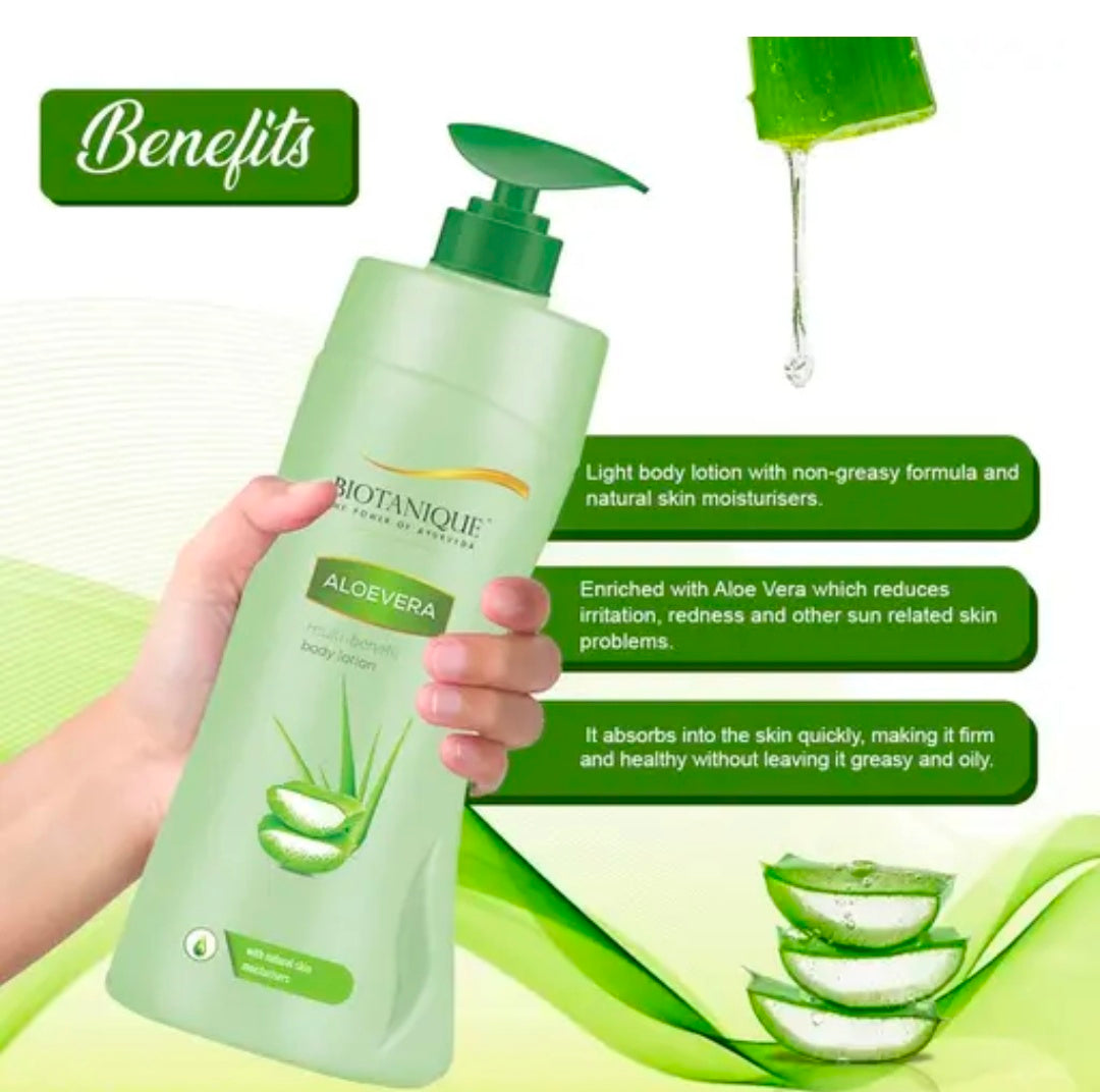 Biotanique Alovera body lotion for dry skin -400 ml