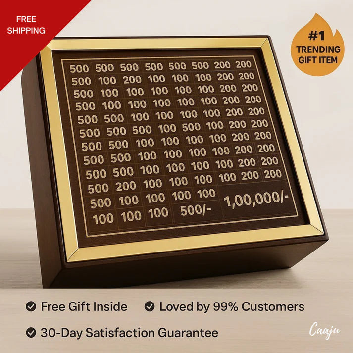 Piggy Bank for Kids & Adults, Savings One Lakh Challenge Box