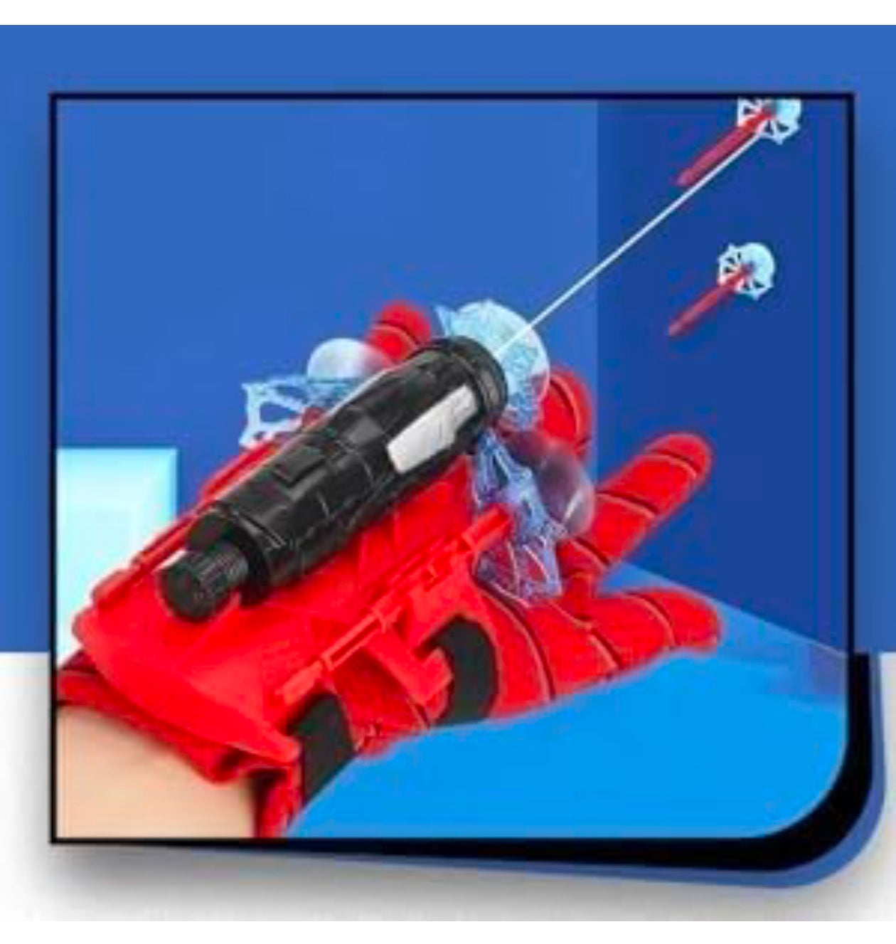 Spider Web Shooters Toy for Kids Fans, Hero Launcher Wrist Toy Set,Cosplay Launcher Bracers Accessories,Sticky Wall Soft Bomb Funny Children's Educational Toys