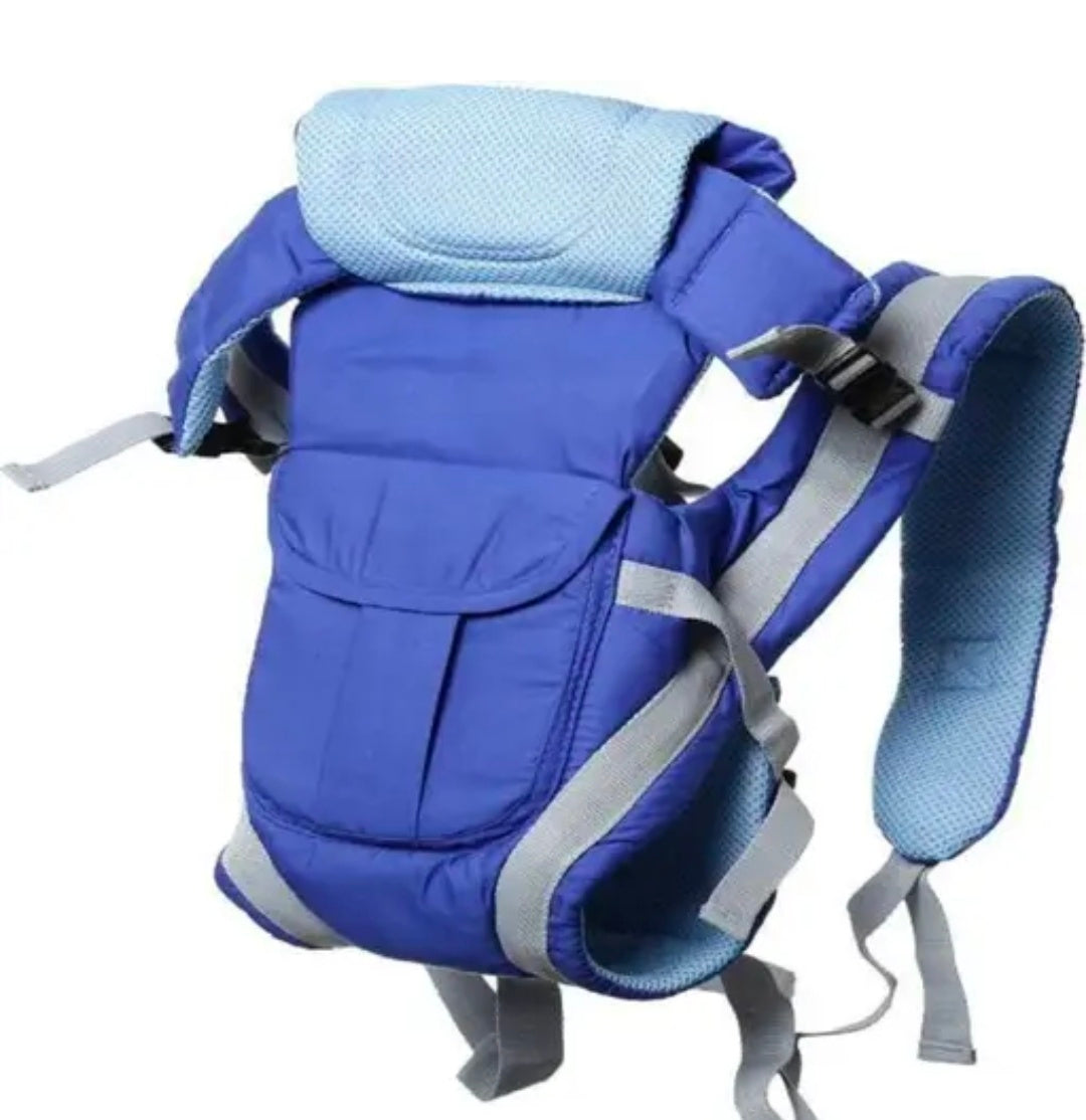 AKITO Premium Front Carrier for Baby quality Baby carrier 4 -in-1 Adjustable Baby Carrier Cum Kangaroo Bag/Honeycomb Baby Carry Sling/Back/ PACK OF 1 ( SKY )