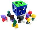 RAINBOW RIDERS Shape Sorting Cube with different shapes