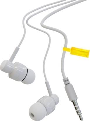 Basic In-Ear Earphones with Mic: Wired Headset for Clear Audio (2-Pack)