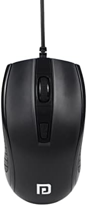 Portronics Toad 101 Wired Optical Mouse with 1200 DPI, Plug & Play, Hi-Optical Tracking