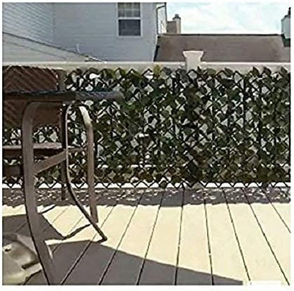 COSMOS-A Expandable Artificial Green Grass Hedge for Home and Garden Decor