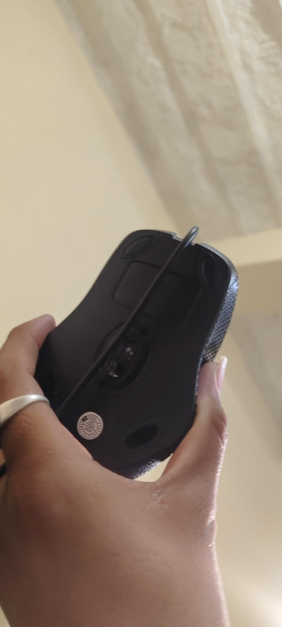 Portronics Toad 101 Wired Optical Mouse with 1200 DPI, Plug & Play, Hi-Optical Tracking