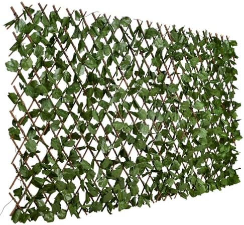 COSMOS-A Expandable Artificial Green Grass Hedge for Home and Garden Decor