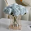 Elegant Gold Geometric Metal Vase with Glass Insert for Home Decor