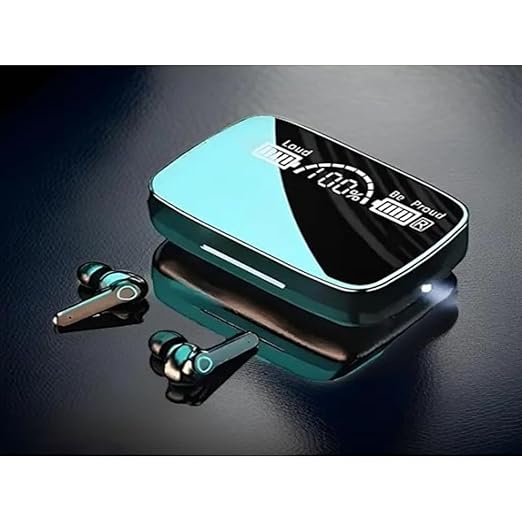M19 TWS Bluetooth 5.1 Earbuds with LED Display, Touch Control, Hi-Fi Sound