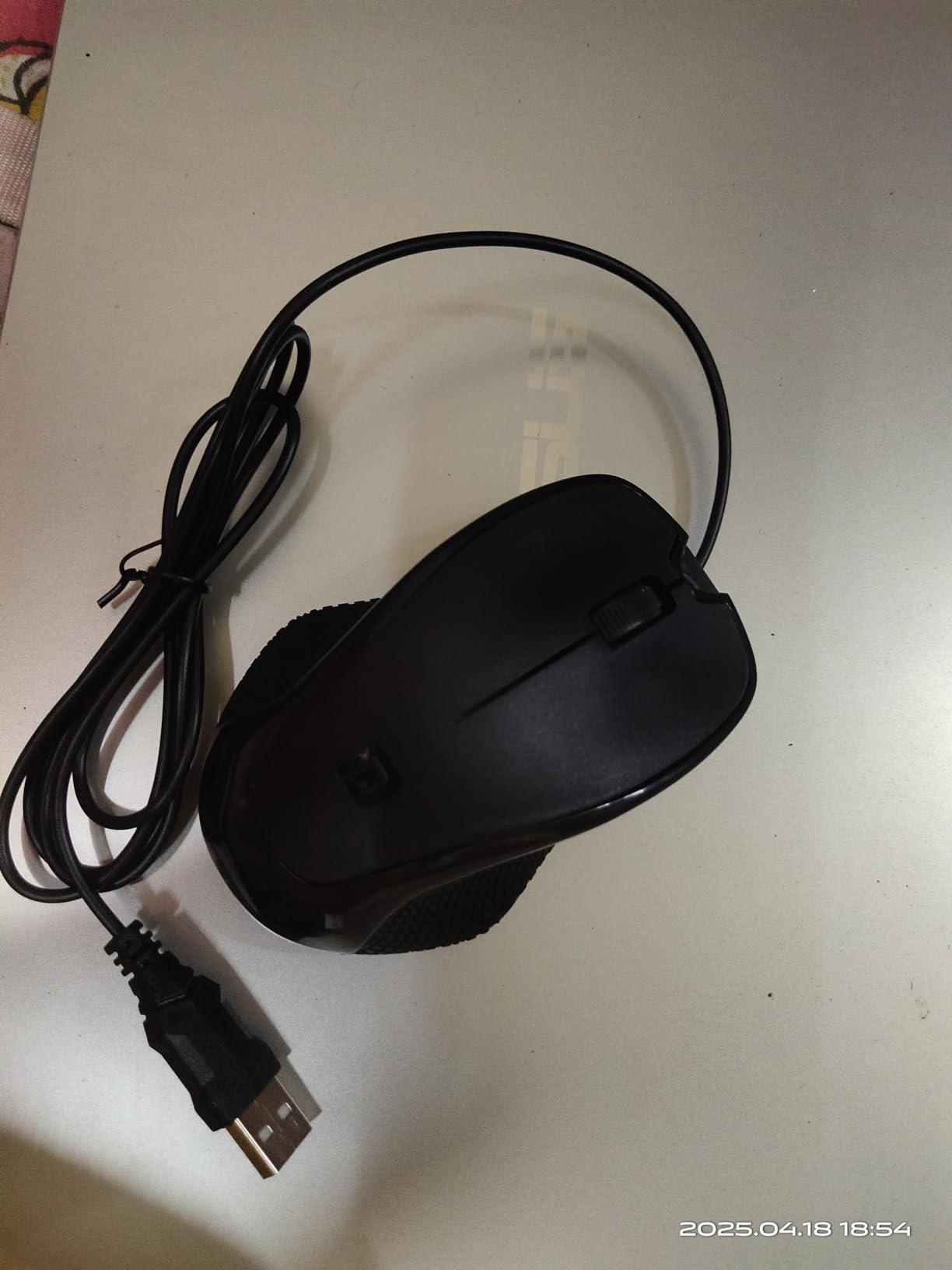 Portronics Toad 101 Wired Optical Mouse with 1200 DPI, Plug & Play, Hi-Optical Tracking