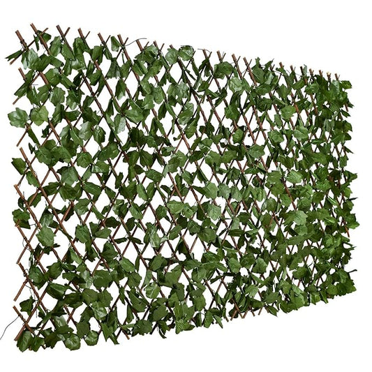 COSMOS-A Expandable Artificial Green Grass Hedge for Home and Garden Decor