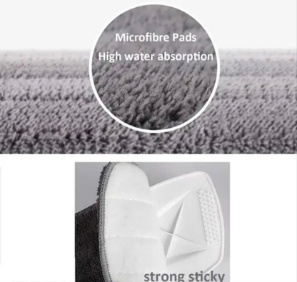 Spray Mop set with microfiber washable pad,best 360 degree easy floor cleaning for home & office,Aluminium