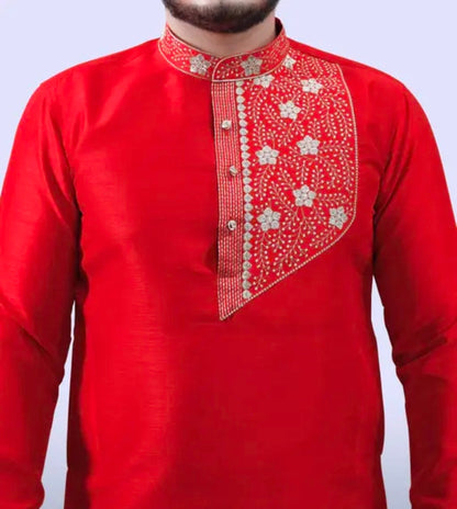 Men Dhoti & Kurta Set