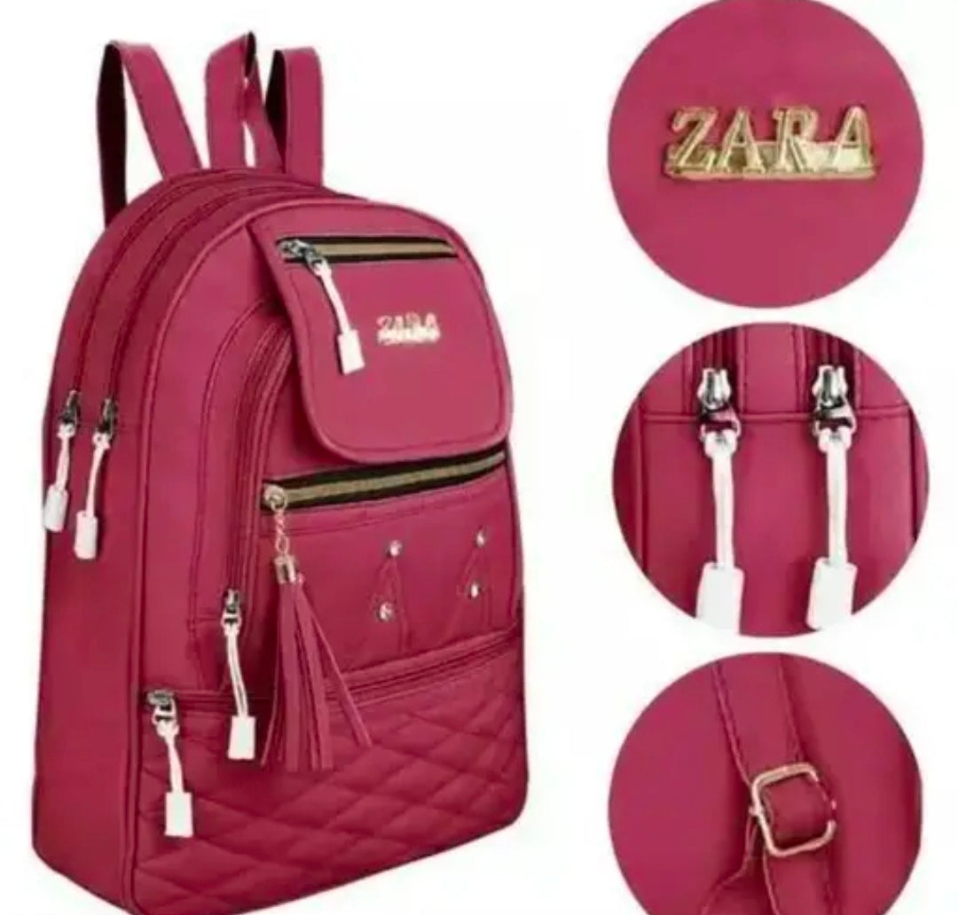 Latest and Modern Women Backpacks Use Girls School , College, Office - Zara Backpacks