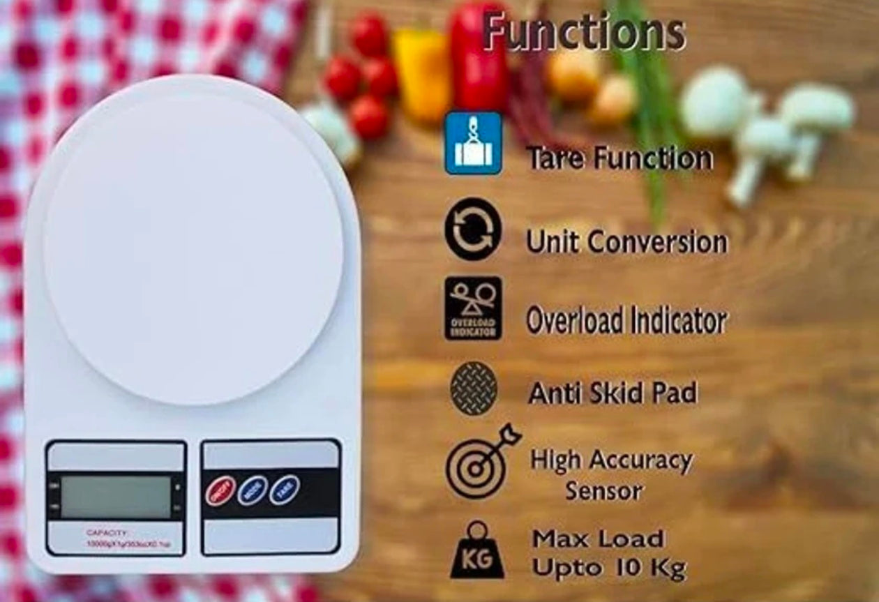 Digital Kitchen Multi-Purpose Weighing Scale