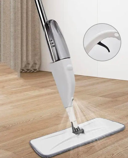 Spray Mop set with microfiber washable pad,best 360 degree easy floor cleaning for home & office,Aluminium