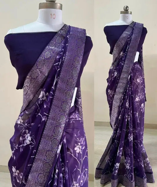 Trending bollywood Georgette sarees