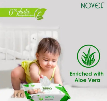 Baby Wipes 72 Sheets/Pack of 6 (432 Wipes)