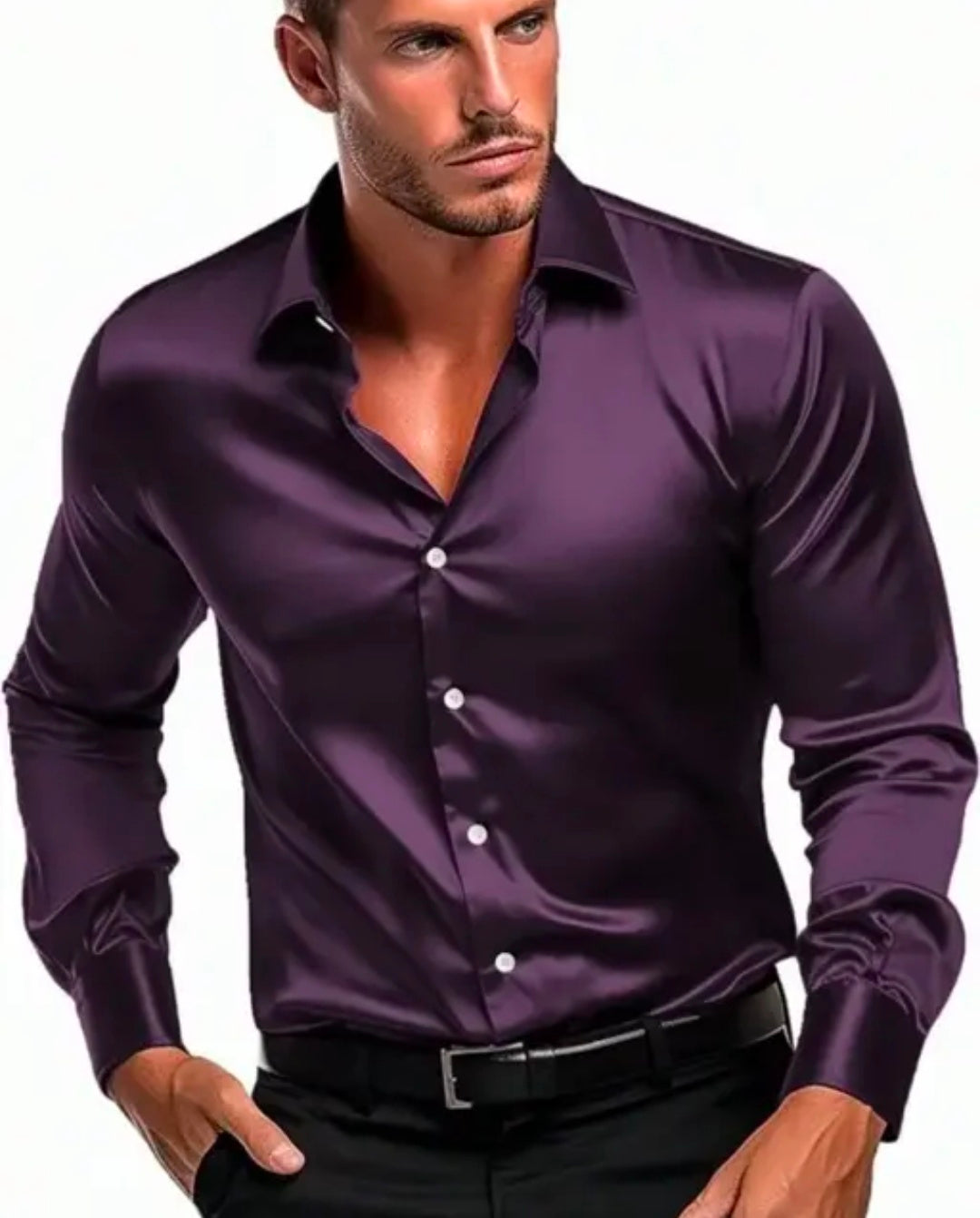 Solid Men Formal wear shirt