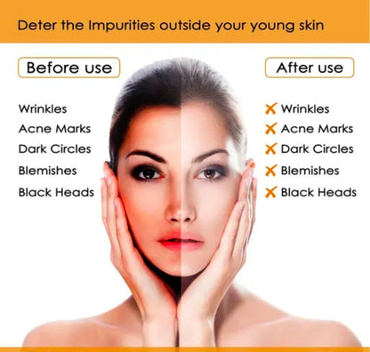 NutriGlow NATURAL'S Facial Kit for Skin Cell Repair Pack of 5 (60gm Each)