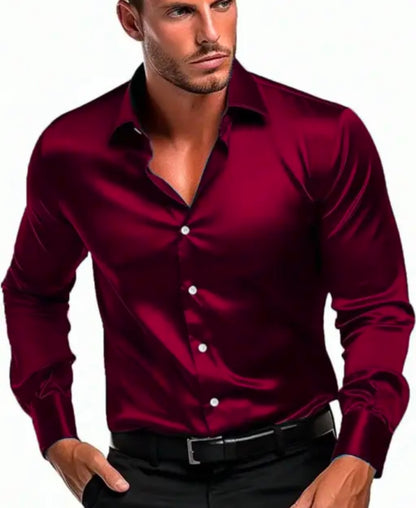 Solid Men Formal wear shirt