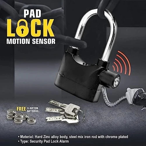 Anti Theft Motion Sensor Alarm Lock