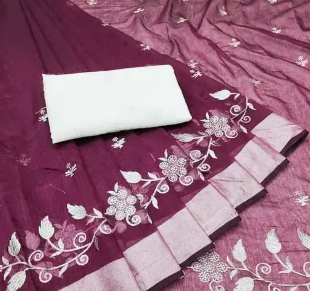 Bollywood Rose saree