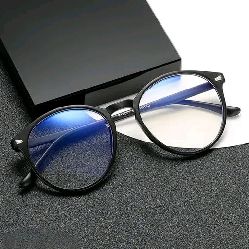 Zero Power Blue Cut Computer Glasses | Gaming Glasses | Anti Glare, Lightweight & Blocks Harmful Rays | UV Protection Specs | Men & Women | Free Size