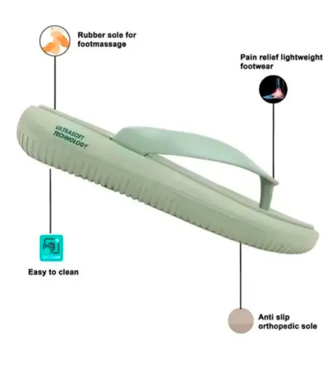 Gold King Daily Wear Flip Flops  for women| Home Slipper for women
