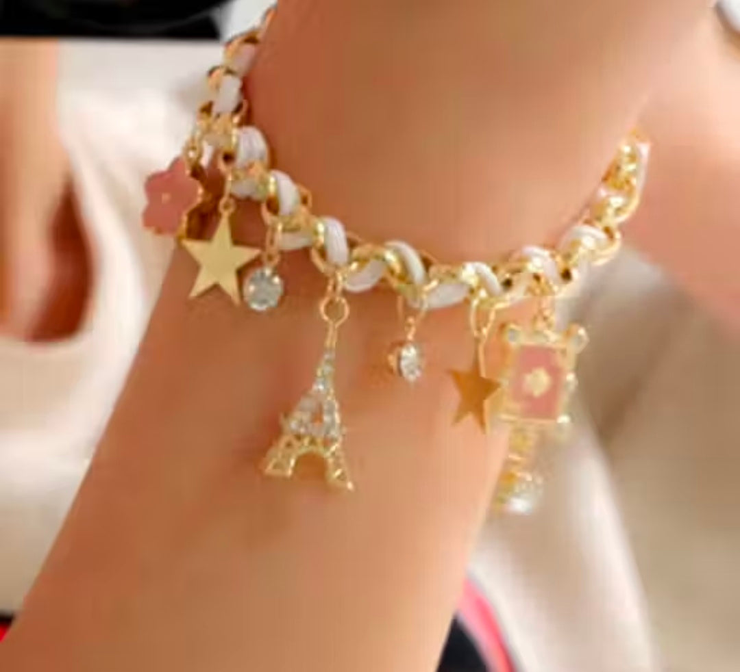 The Vine Girl Gold Plated Bracelet