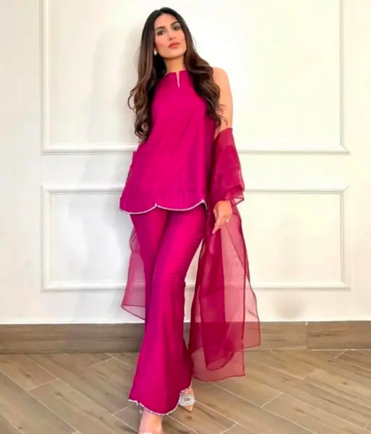 CORD SET WITH DUPATTA FOR WOMEN