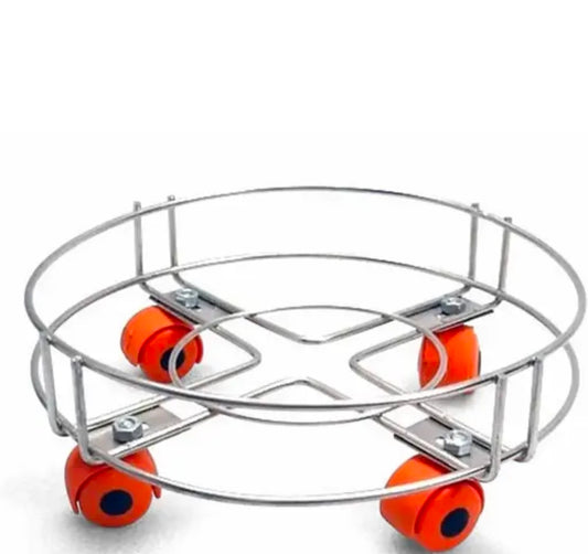 AMMARUBAL gas cylinder trolley,gas stand , cylinder trolley with heavy duty wheel