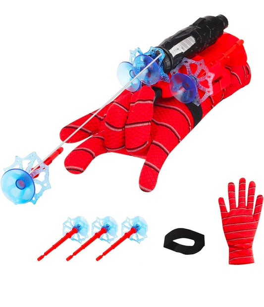 Spider Web Shooters Toy for Kids Fans, Hero Launcher Wrist Toy Set,Cosplay Launcher Bracers Accessories,Sticky Wall Soft Bomb Funny Children's Educational Toys