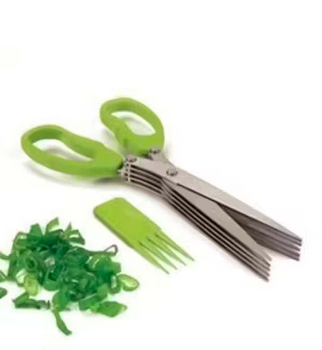 5 LAYER BLADE OF STAINLESS STEEL SCESSOR