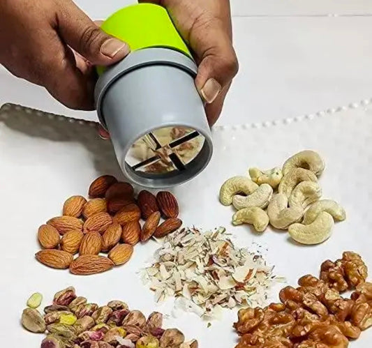 Dry Fruit Cutter and Slicer for Kitchen , Almond Nut Slicer , Dry Fruit Chopper , Badam Cutter Machine Hand , Dryfruit Nuts Chopper