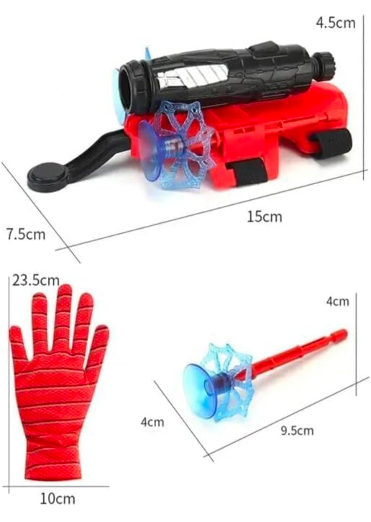 Spider Web Shooters Toy for Kids Fans, Hero Launcher Wrist Toy Set,Cosplay Launcher Bracers Accessories,Sticky Wall Soft Bomb Funny Children's Educational Toys
