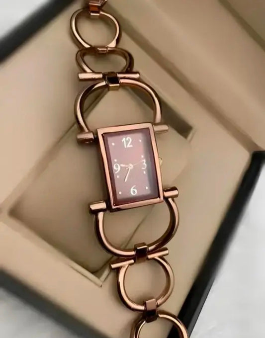 Tagado New Fancy Solid Dial Attractive Metal Chain Attractive  Bracelet Analog Watch for Women