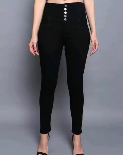 HOOZ BERRY WOMEN BLACK JEANS