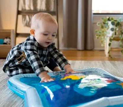 Baby Play Mat (Baby Kids Water Play Mat Toys Inflatable Tummy Leakproof Fun Activity I/Outdoor, Medium)